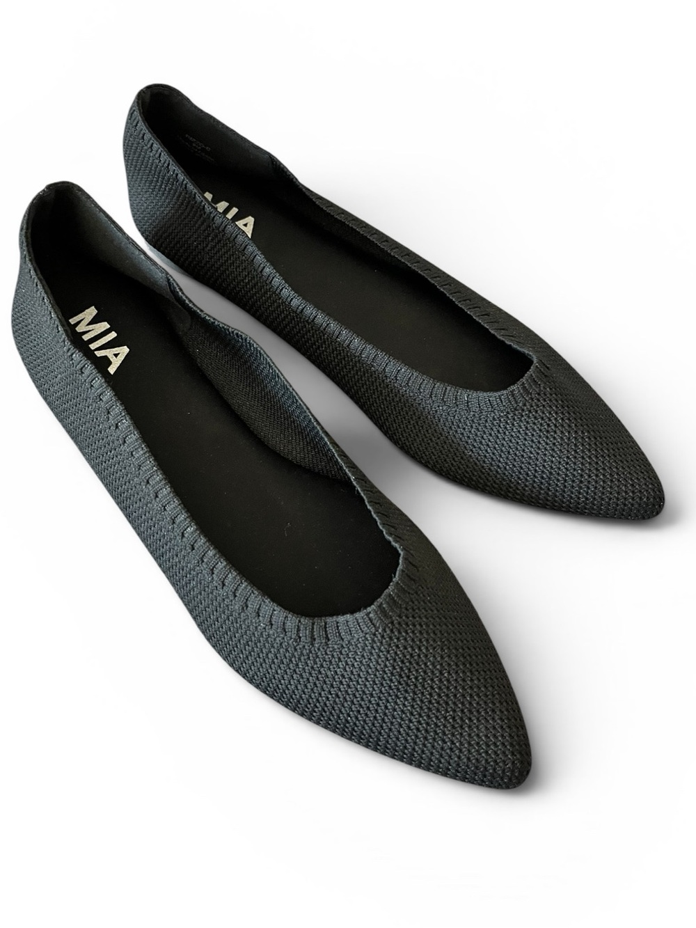 MIA Rizzo Knit Pointed Toe Flats